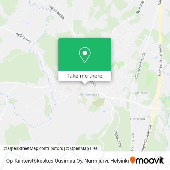 Op-Kiinteistökeskus Uusimaa Oy, Nurmijärvi map