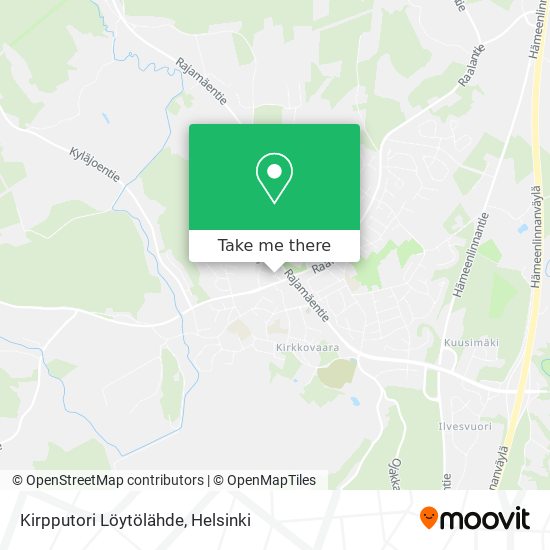 Kirpputori Löytölähde map