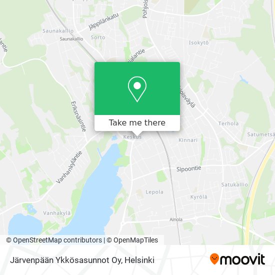 Järvenpään Ykkösasunnot Oy map