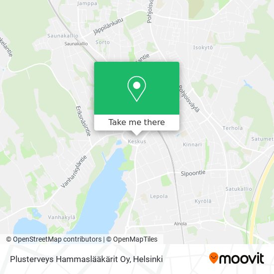 Plusterveys Hammaslääkärit Oy map