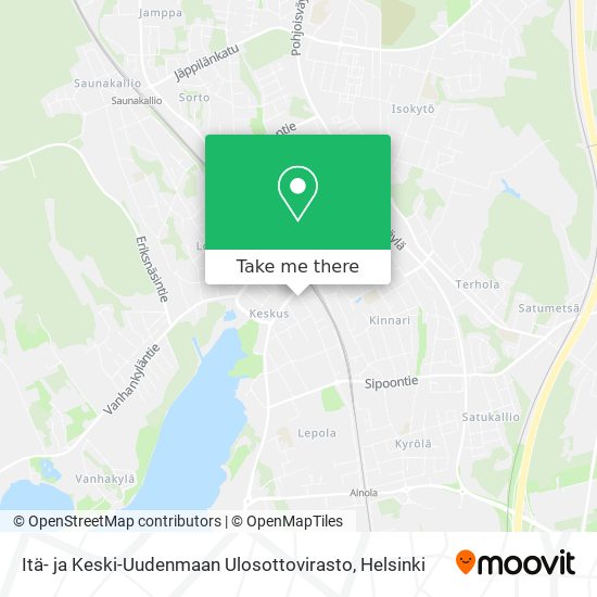 Itä- ja Keski-Uudenmaan Ulosottovirasto map