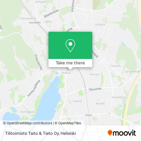 Tilitoimisto Taito & Tieto Oy map