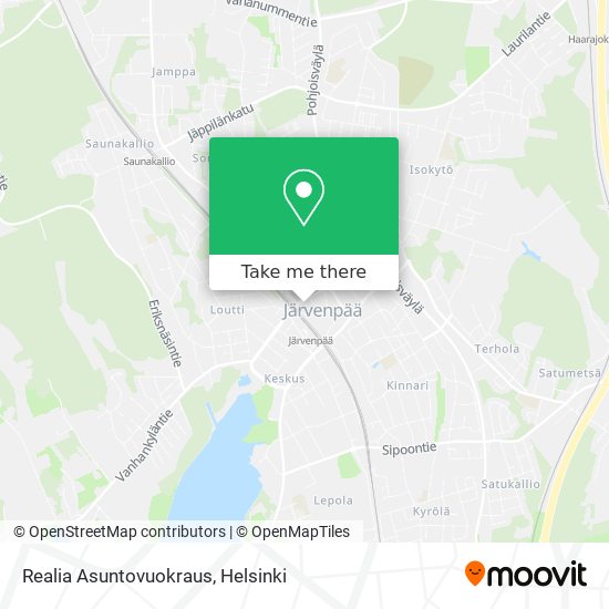 Realia Asuntovuokraus map