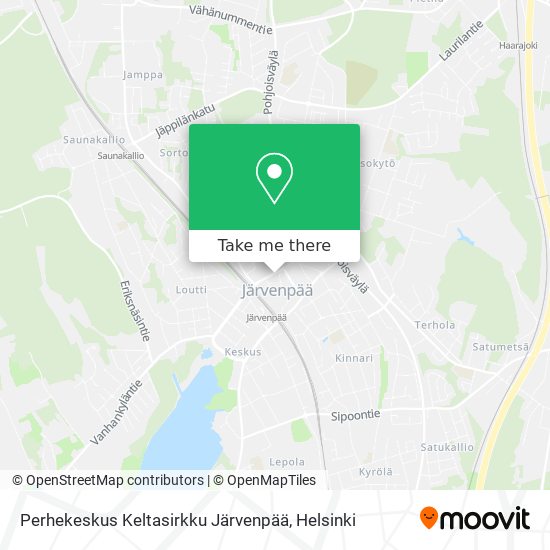 Perhekeskus Keltasirkku Järvenpää map