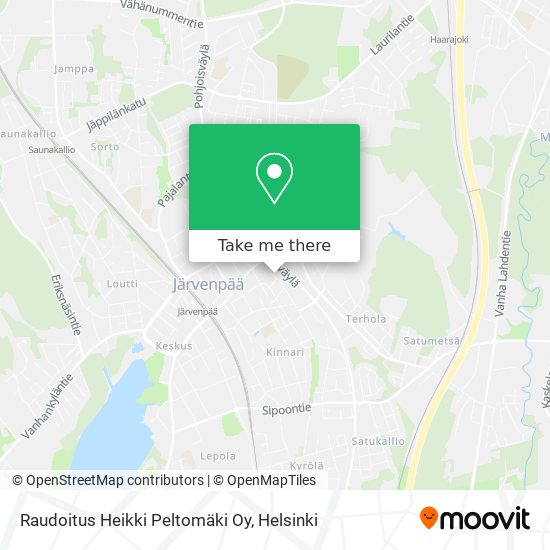 Raudoitus Heikki Peltomäki Oy map