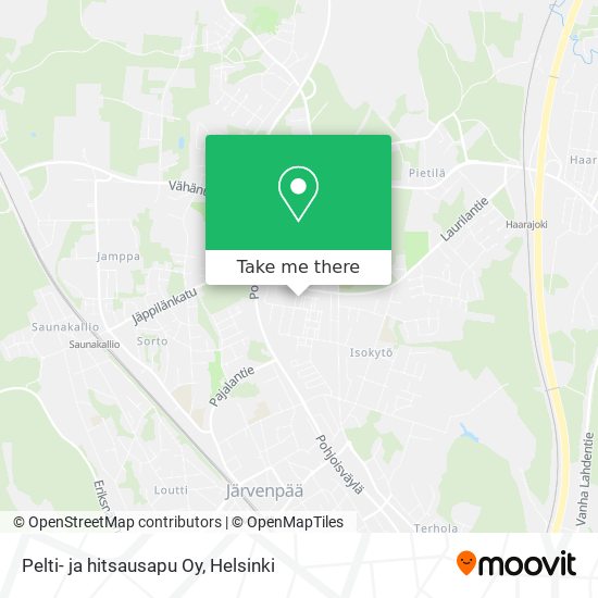 Pelti- ja hitsausapu Oy map