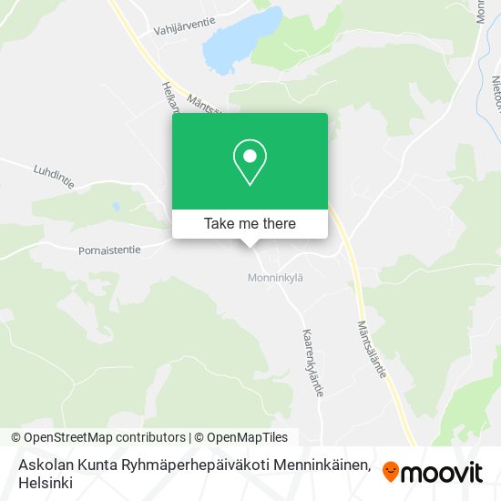 Askolan Kunta Ryhmäperhepäiväkoti Menninkäinen map