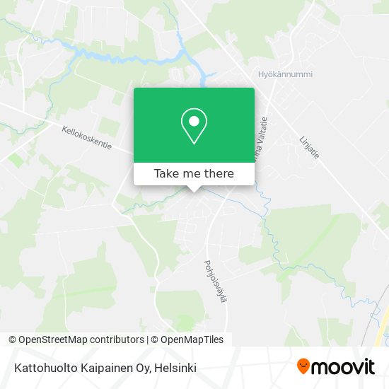 Kattohuolto Kaipainen Oy map