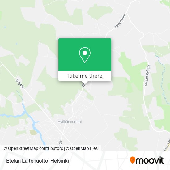 Etelän Laitehuolto map