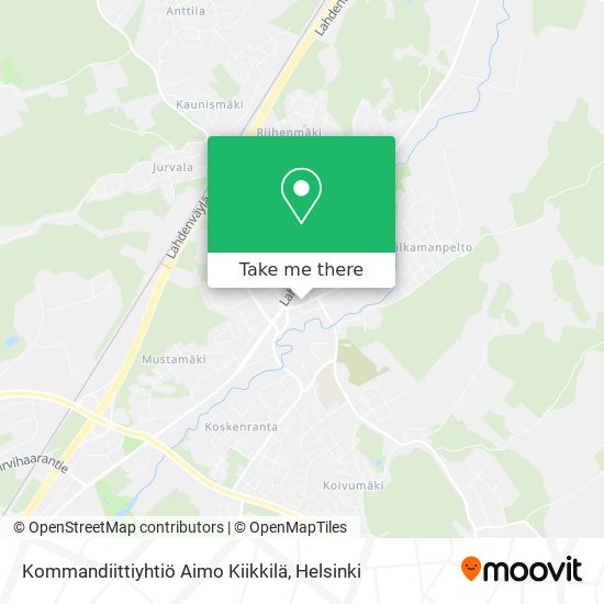 Kommandiittiyhtiö Aimo Kiikkilä map