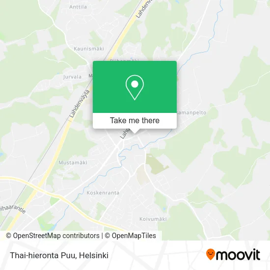 Thai-hieronta Puu map