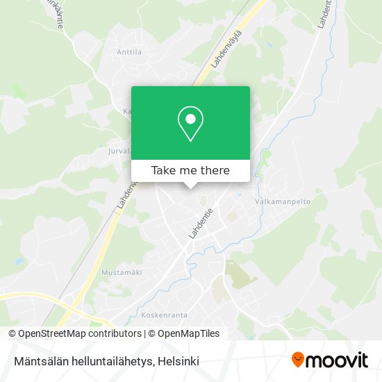 Mäntsälän helluntailähetys map