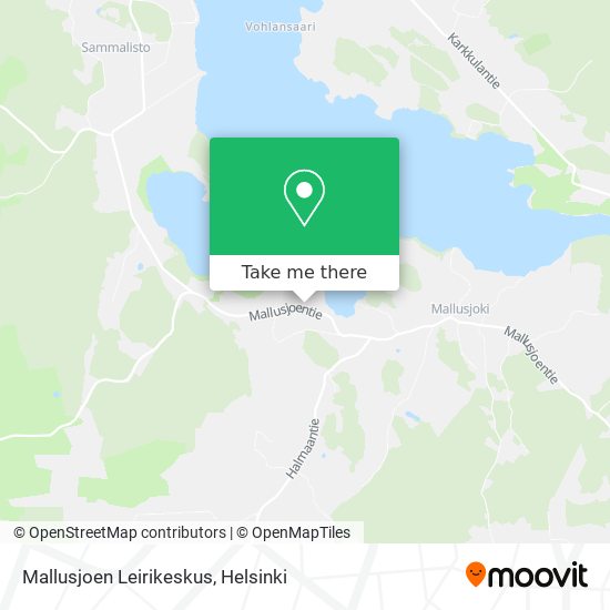 Mallusjoen Leirikeskus map