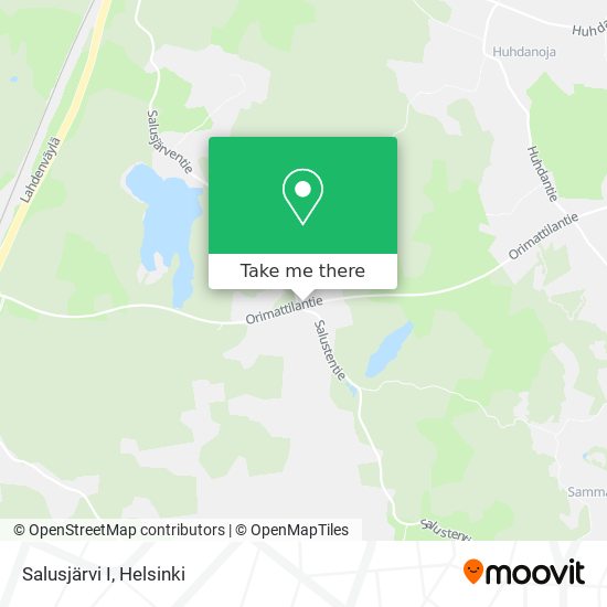 Salusjärvi I map