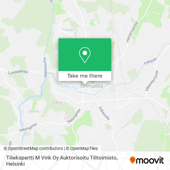 Tiliekspertti M Vink Oy Auktorisoitu Tilitoimisto map