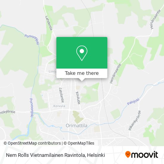 Nem Rolls Vietnamilainen Ravintola map