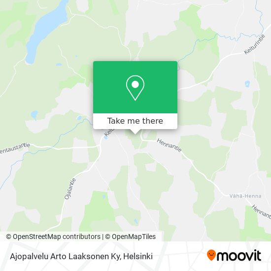 Ajopalvelu Arto Laaksonen Ky map