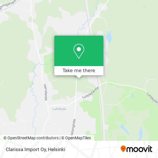 Clarissa Import Oy map