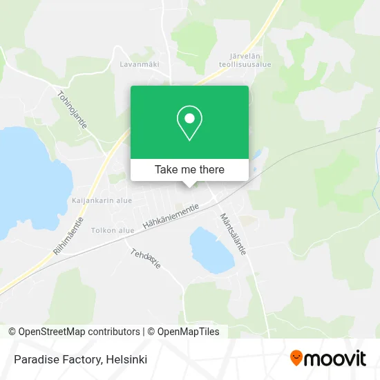 Paradise Factory map