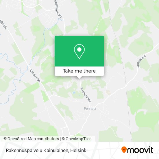 Rakennuspalvelu Kainulainen map