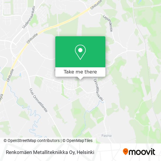 Renkomäen Metallitekniikka Oy map