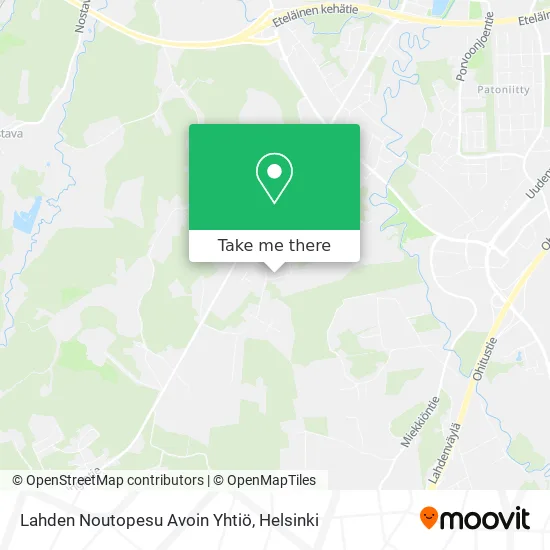Lahden Noutopesu Avoin Yhtiö map