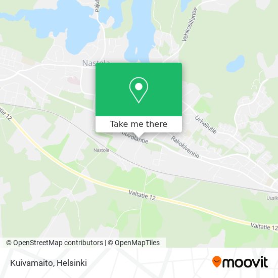 Kuivamaito map