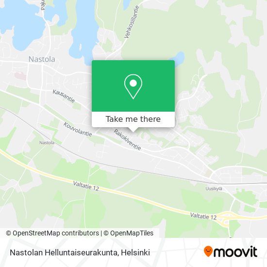Nastolan Helluntaiseurakunta map
