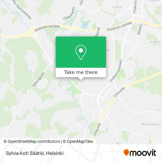 Sylvia-koti Säätiö map