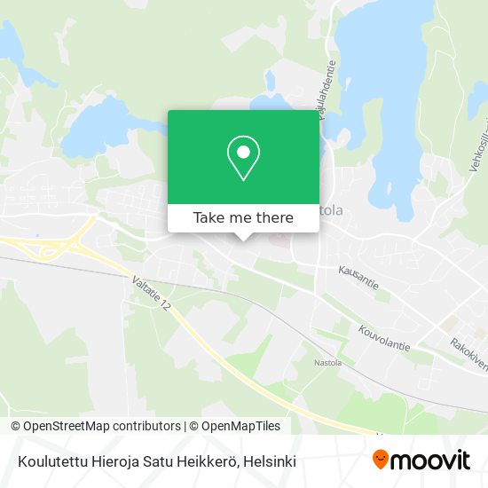 Koulutettu Hieroja Satu Heikkerö map