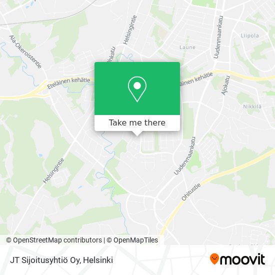 JT Sijoitusyhtiö Oy map