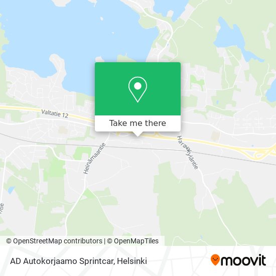 AD Autokorjaamo Sprintcar map