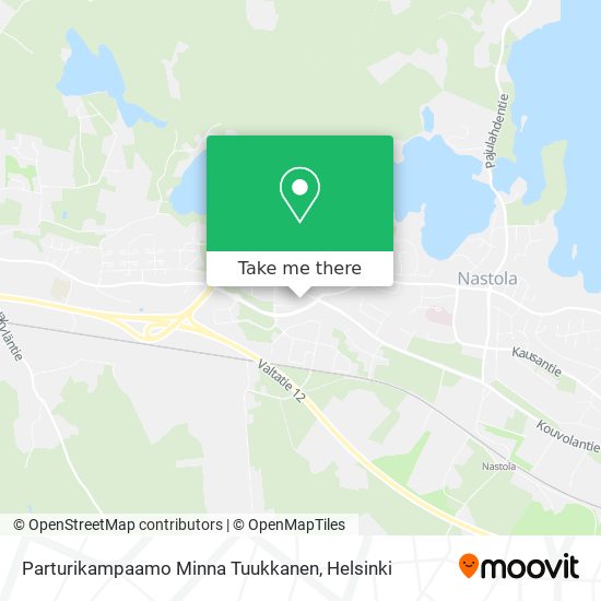 Parturikampaamo Minna Tuukkanen map