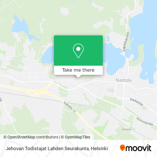 Jehovan Todistajat Lahden Seurakunta map