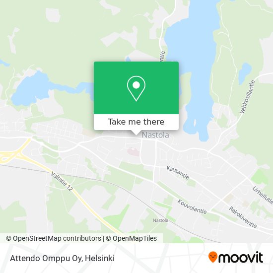 Attendo Omppu Oy map