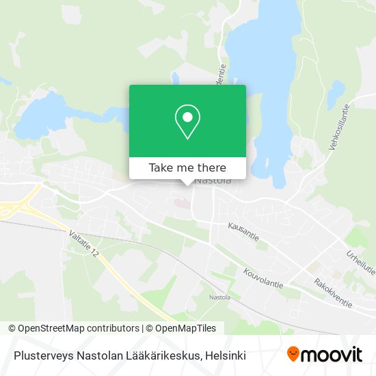 Plusterveys Nastolan Lääkärikeskus map