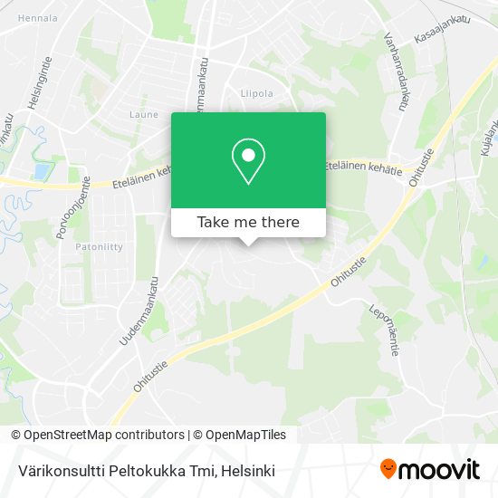 Värikonsultti Peltokukka Tmi map