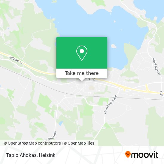 Tapio Ahokas map