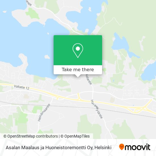 Asalan Maalaus ja Huoneistoremontti Oy map