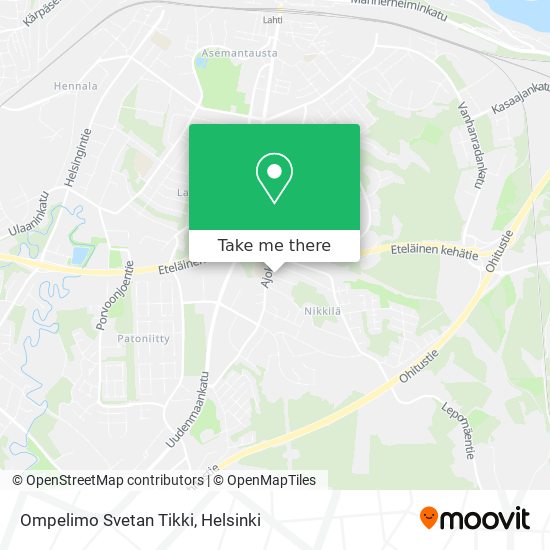 Ompelimo Svetan Tikki map