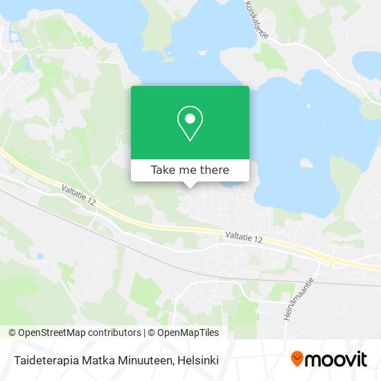 Taideterapia Matka Minuuteen map