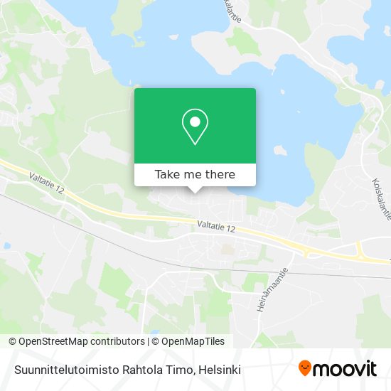 Suunnittelutoimisto Rahtola Timo map