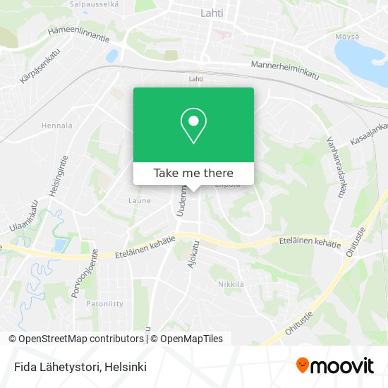 Fida Lähetystori map