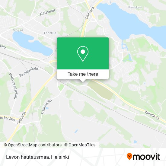 Levon hautausmaa map