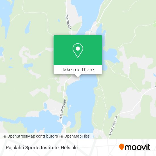 Pajulahti Sports Institute map