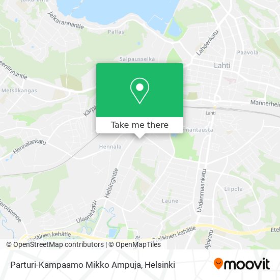 Parturi-Kampaamo Mikko Ampuja map