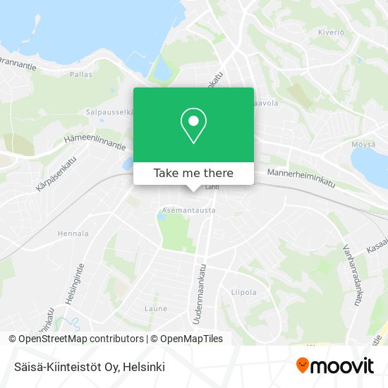 Säisä-Kiinteistöt Oy map