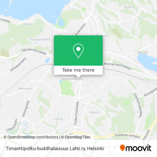 Timanttipolku-buddhalaisuus Lahti ry map