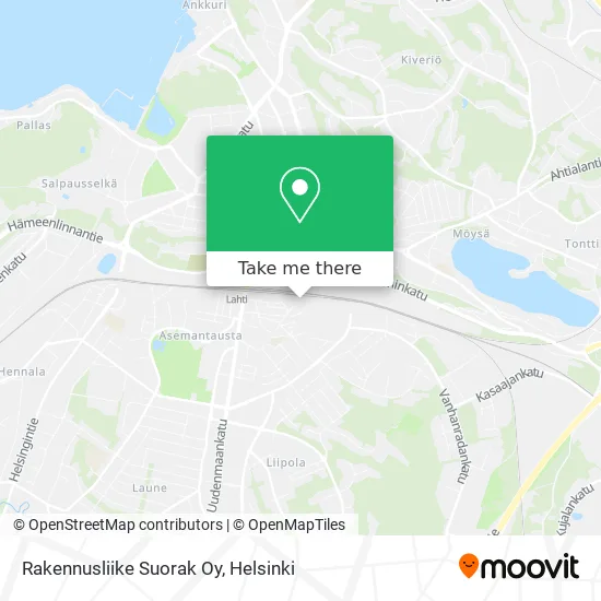 Suorak Construction Company map