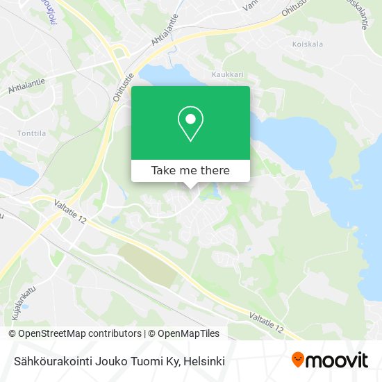 Sähköurakointi Jouko Tuomi Ky map